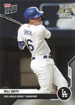 2020 Topps Now World Series Champions Los Angeles Dodgers #WS-4 Will Smith Front