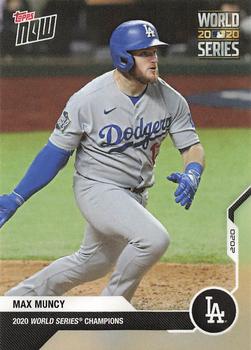2020 Topps Now World Series Champions Los Angeles Dodgers #WS-5 Max Muncy Front