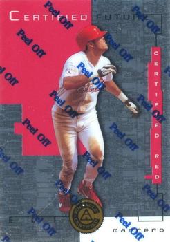 1998 Pinnacle Certified Test Issue - Certified Red Test Issue #113 Eli Marrero Front