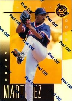 1998 Pinnacle Certified Test Issue - Mirror Gold Test Issue #30 Pedro Martinez Front