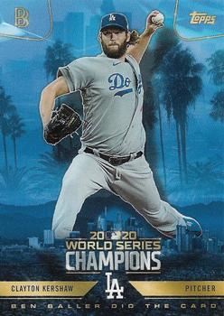 2020 Topps x Ben Baller: Los Angeles Dodgers World Series Champions #1 Clayton Kershaw Front