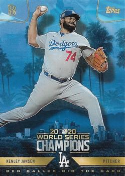 2020 Topps x Ben Baller: Los Angeles Dodgers World Series Champions #6 Kenley Jansen Front