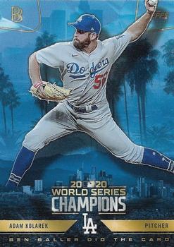 2020 Topps x Ben Baller: Los Angeles Dodgers World Series Champions #13 Adam Kolarek Front