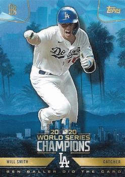 2020 Topps x Ben Baller: Los Angeles Dodgers World Series Champions #15 Will Smith Front
