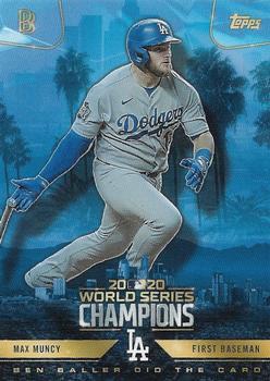 2020 Topps x Ben Baller: Los Angeles Dodgers World Series Champions #17 Max Muncy Front