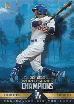 2020 Topps x Ben Baller: Los Angeles Dodgers World Series Champions #22 Mookie Betts Front