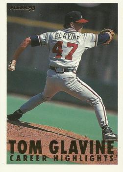 1993 Fleer - Tom Glavine Career Highlights #1 Tom Glavine Front