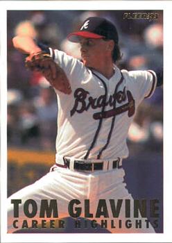 1993 Fleer - Tom Glavine Career Highlights #3 Tom Glavine Front