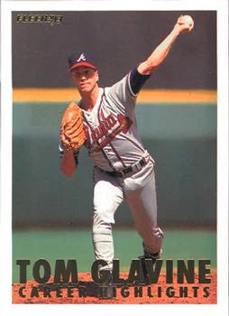 1993 Fleer - Tom Glavine Career Highlights #4 Tom Glavine Front