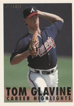 1993 Fleer - Tom Glavine Career Highlights #12 Tom Glavine Front