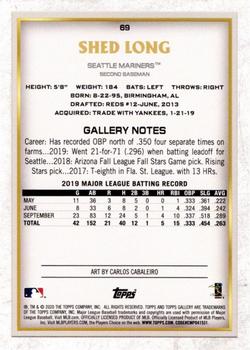 2020 Topps Gallery - Artist's Proofs #69 Shed Long Back