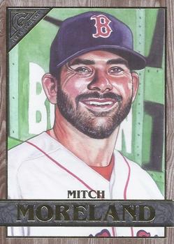 2020 Topps Gallery - Wood #84 Mitch Moreland Front
