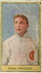 1910 Strip Cards (W-UNC) #NNO Johnny Kling Front