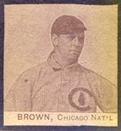 1909 W555  Strip Cards #NNO Mordecai Brown Front