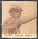 1909 W555  Strip Cards #NNO Johnny Evers Front