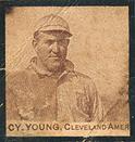 1909 W555  Strip Cards #NNO Cy Young Front