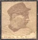 1909 W555  Strip Cards #NNO Art Devlin Front