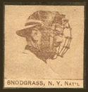1909 W555  Strip Cards #NNO Fred Snodgrass Front