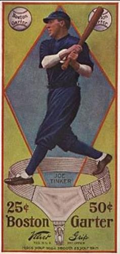 1914 Boston Garter (H813-2) #4 Joe Tinker Front
