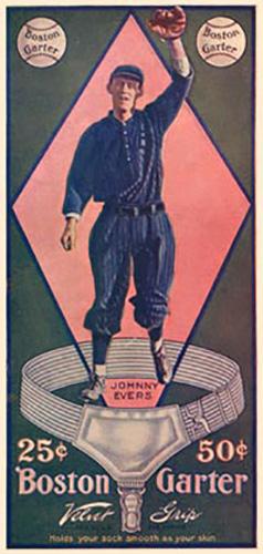 1914 Boston Garter (H813-2) #5 Johnny Evers Front