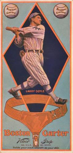 1914 Boston Garter (H813-2) #8 Larry Doyle Front