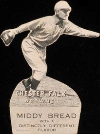 1927 Middy Bread Die Cuts #NNO Chester Falk Front