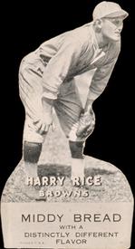 1927 Middy Bread Die Cuts #NNO Harry Rice Front
