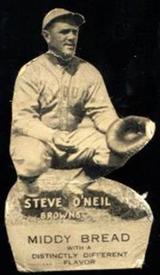 1927 Middy Bread Die Cuts #NNO Steve O'Neill Front
