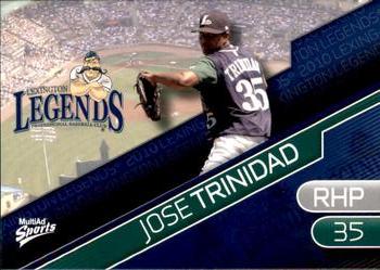 2010 MultiAd Lexington Legends #5 Jose Trinidad Front