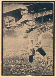 1931 W517 Mini #4 Babe Ruth Front