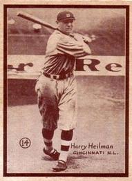 1931 W517 Mini #14 Harry Heilmann Front