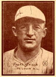 1931 W517 Mini #16 Frankie Frisch Front