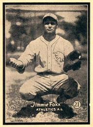 1931 W517 Mini #21 Jimmie Foxx Front