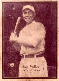 1931 W517 Mini #31 Bing Miller Front