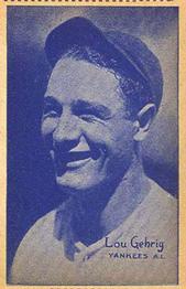1931 W517 Mini #35 Lou Gehrig Front