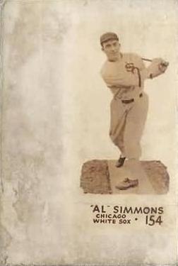 1933 Tattoo Orbit (R308-2) #154 Al Simmons Front