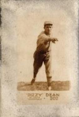 1933 Tattoo Orbit (R308-2) #202 Dizzy Dean Front