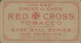1910-13 Red Cross Tobacco (T215) #NNO Clark Griffith Back