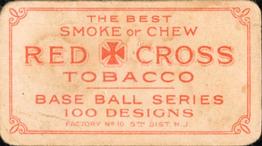 1910-13 Red Cross Tobacco (T215) #NNO Buck Herzog Back