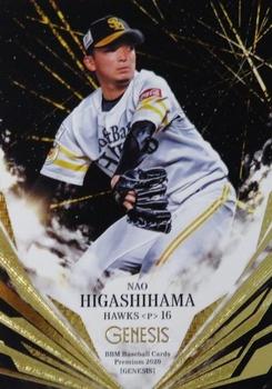 2020 BBM Genesis #010 Nao Higashihama Front
