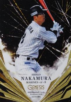 2020 BBM Genesis #32 Shogo Nakamura Front