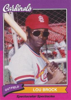 2020 Topps x Super 70s Sports - Spectacular Spectacles #SPS-3 Lou Brock Front