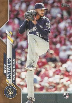 2020 Topps Update - Gold #U-113 Devin Williams Front