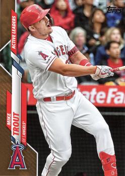 2020 Topps Update - Gold #U-243 Mike Trout Front