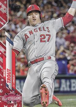 2020 Topps Update - Independence Day #U-4 Mike Trout Front