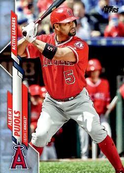 2020 Topps Update - Father’s Day Powder Blue #U-142 Albert Pujols Front