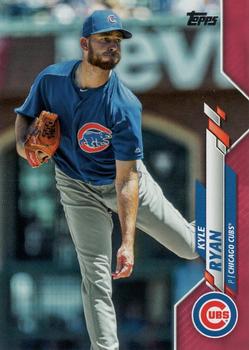 2020 Topps Update - Mother’s Day Hot Pink #U-27 Kyle Ryan Front