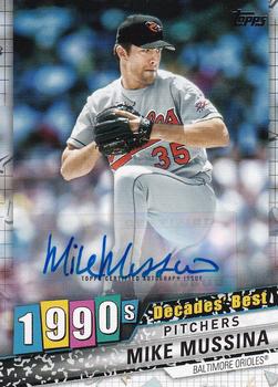 2020 Topps Update - Decades' Best Autographs #DB-45 Mike Mussina Front