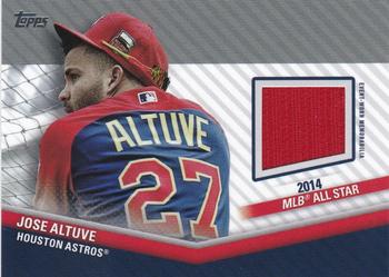 2020 Topps Update - All-Star Stitches Relics #ASSC-JOA Jose Altuve Front