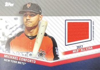 2020 Topps Update - All-Star Stitches Relics #ASSC-MCO Michael Conforto Front